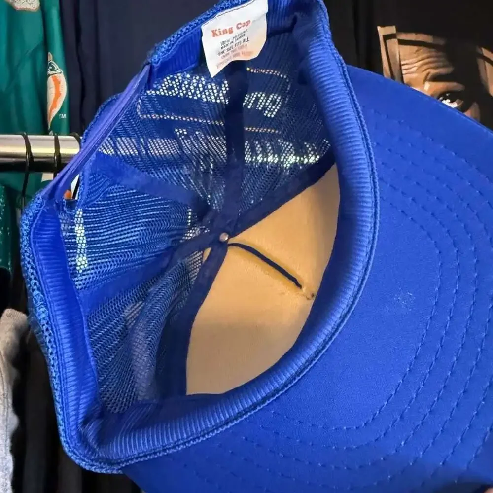 Vintage King Cap Amsterdam Holland Trucker Hat